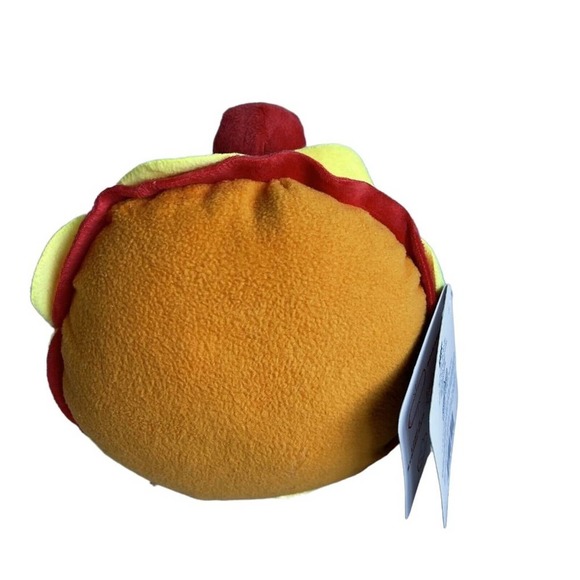 Bark Box Ernie Burger Sesame Street Dog Chew Toy Plush Squeaker Barkbox Gift - Picture 6 of 6